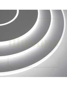 PLAFONIERA RAIDEN L SMART Ø45 BIANCO 2