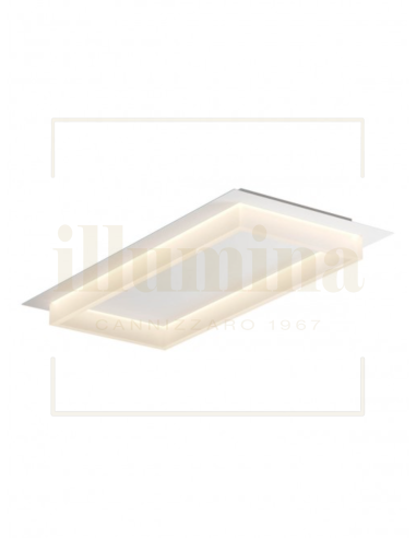 PLAFONIERA PERIMETRO BIANCO 05-980