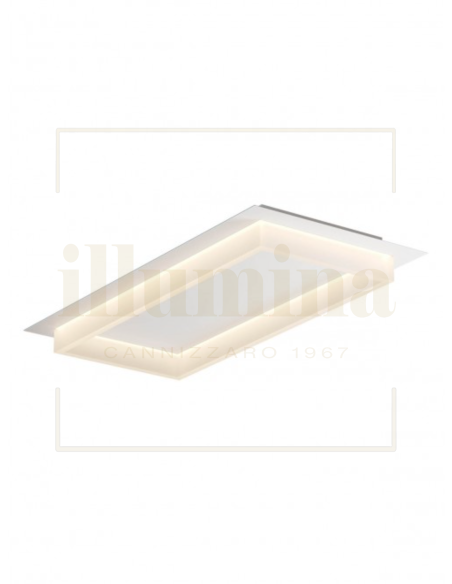 PLAFONIERA PERIMETRO BIANCO 05-980