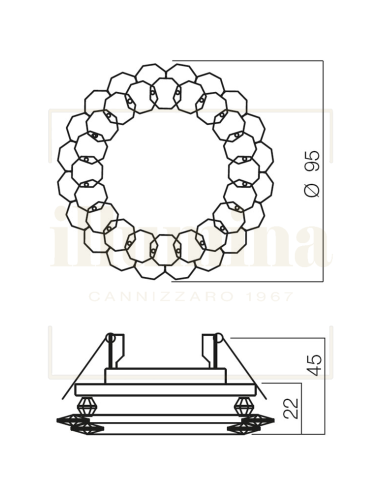 FARETTO DA INCASSO CR 27 70288