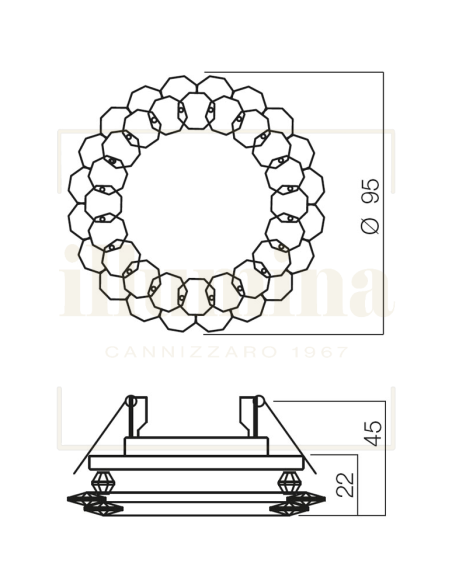 FARETTO DA INCASSO CR 27 70288