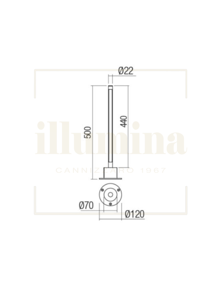PALETTO LED WIKI 5W 90434