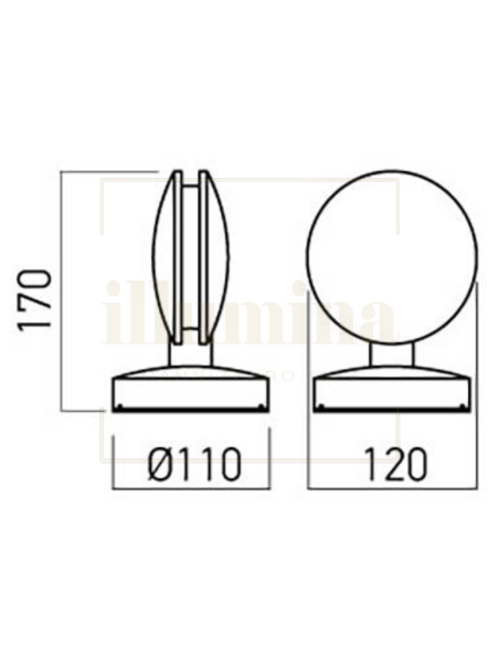 APPLIQUE XBLADE BIANCO