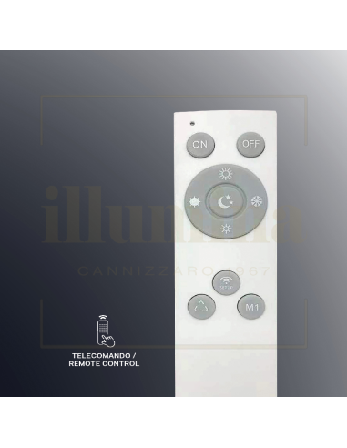 PLAFONIERA ILONA SMART BIANCO