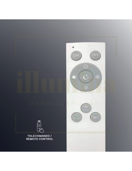 PLAFONIERA ILONA SMART BIANCO