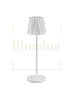 LAMPADA DA TAVOLO RICARICABILE EMMA BIANCO