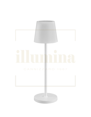 LAMPADA DA TAVOLO RICARICABILE EMMA BIANCO