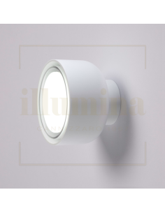 APPLIQUE/PLAFONIERA BOTTONE BIANCO 2