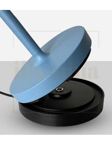 LAMPADA DA TAVOLO RICARICABILE EMMA ROSSO