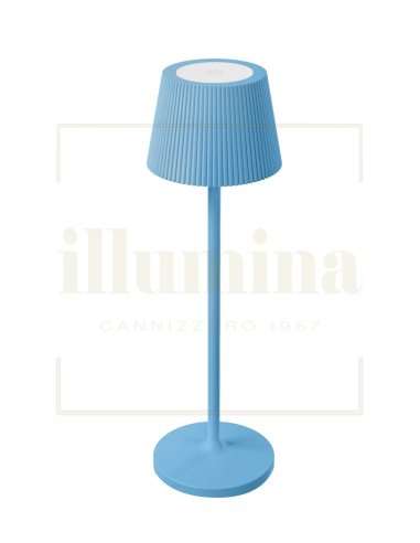 LAMPADA DA TAVOLO RICARICABILE EMMA-MINI CARTA DA ZUCCHERO