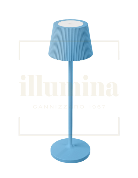 LAMPADA DA TAVOLO RICARICABILE EMMA-MINI CARTA DA ZUCCHERO