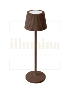 LAMPADA DA TAVOLO RICARICABILE EMMA-MINI CORTEN
