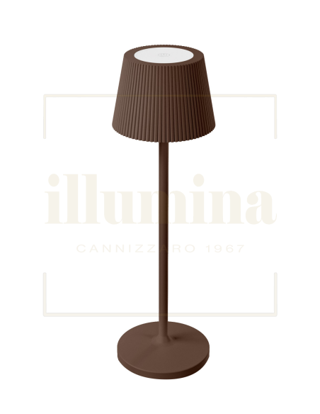 LAMPADA DA TAVOLO RICARICABILE EMMA-MINI CORTEN