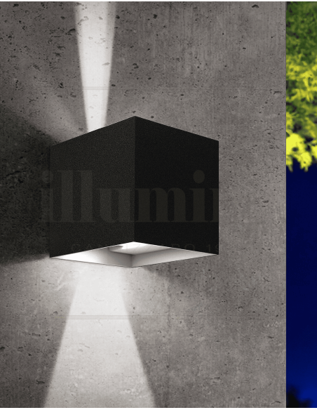 APPLIQUE MARBELLA 10 SQUARED ﻿ANTRACITE