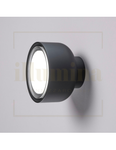 APPLIQUE/PLAFONIERA BOTTONE NERO 2