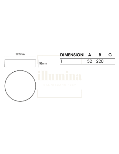 PLAFONIERA RONDA CORTEN