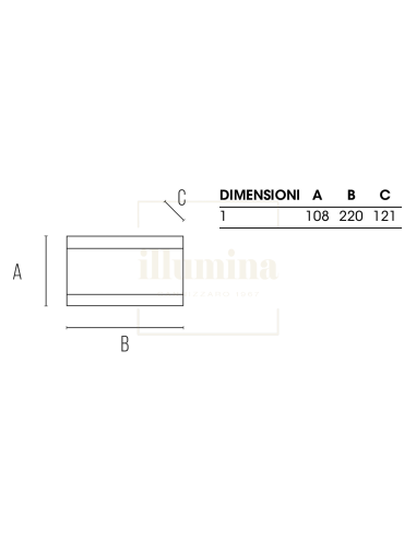 APPLIQUE SEGOVIA 1 BIANCO