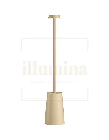 LAMPADA DA TAVOLO RICARICABILE TAG AVORIO