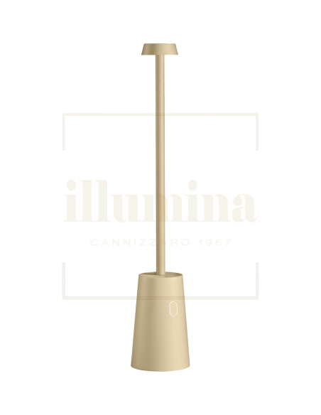 LAMPADA DA TAVOLO RICARICABILE TAG AVORIO