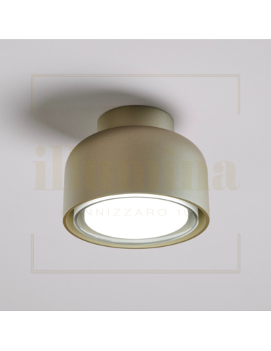 APPLIQUE/PLAFONIERA BOTTONE SABBIA