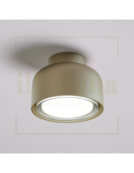 APPLIQUE/PLAFONIERA BOTTONE SABBIA