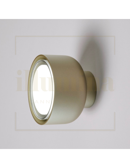 APPLIQUE/PLAFONIERA BOTTONE SABBIA