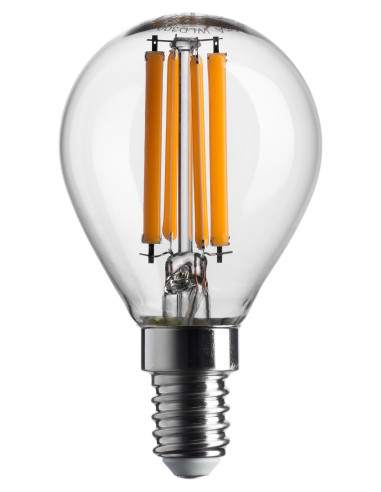LAMPADA SFERA E14 6W 2700K (60W)