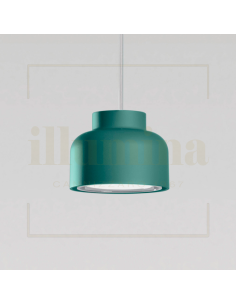 SOSPENSIONE BOTTONE PETROLIO 2