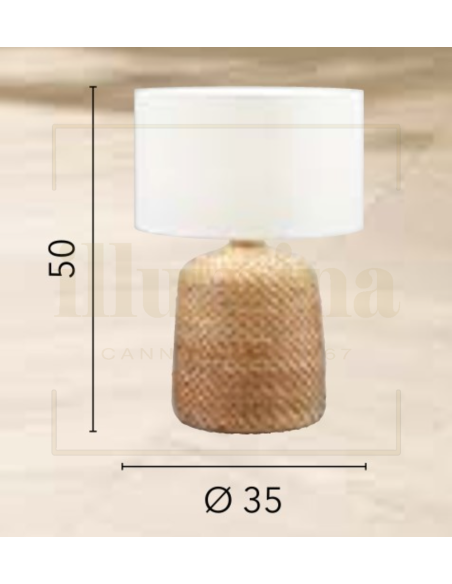 LAMPADA DA TAVOLO MALACCA