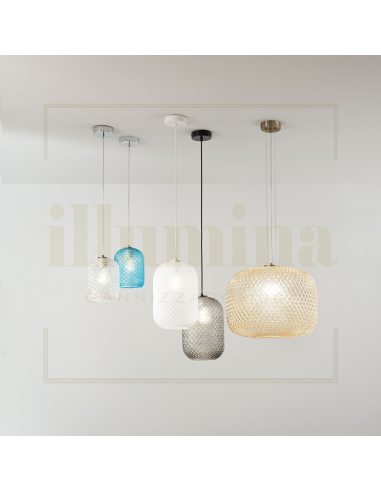 SOSPENSIONE ASHFORD AMBRA 40 CM