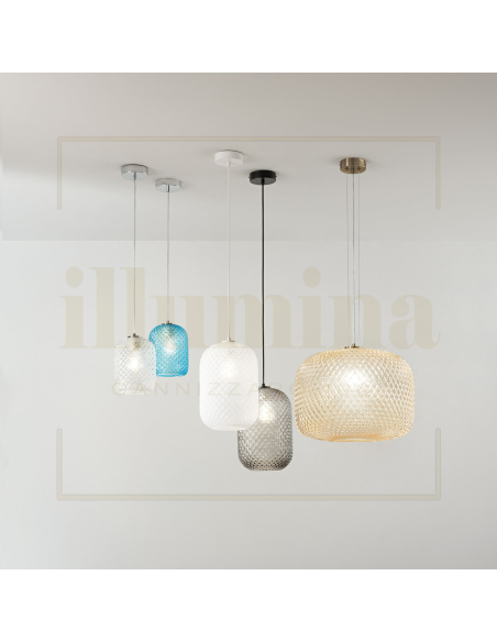 SOSPENSIONE ASHFORD AMBRA 40 CM