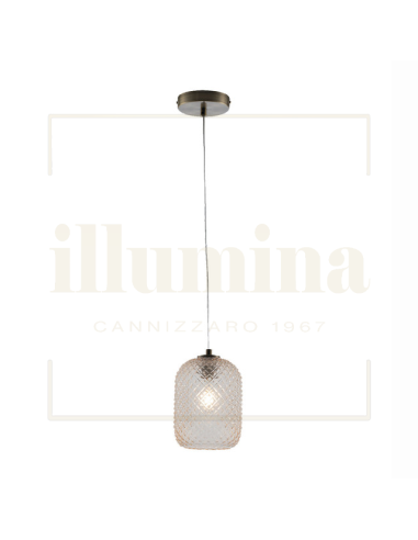 SOSPENSIONE ASHFORD AMBRA 15 CM