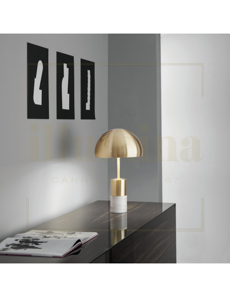 LAMPADA DA TAVOLO IGEA ORO