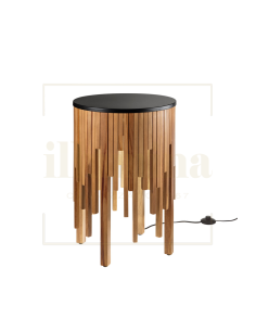 TAVOLINO/LAMPADA DA TERRA KENGO