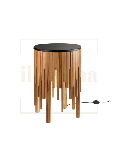 TAVOLINO/LAMPADA DA TERRA KENGO