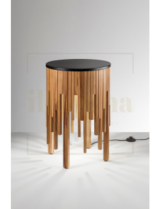 TAVOLINO/LAMPADA DA TERRA KENGO 2