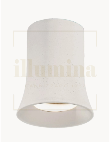 PLAFONIERA ROCK CEILING BIANCO