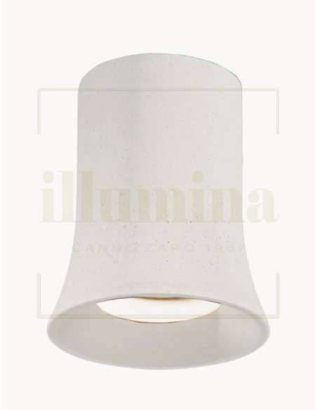 PLAFONIERA ROCK CEILING BIANCO