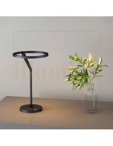 LAMPADA DA TAVOLO MERIDIANA NERO