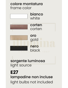 PLAFONIERA/APPLIQUE BOW NERO 2