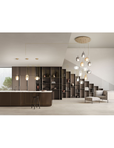 SOSPENSIONE THELMA 3 TRASPARENTE