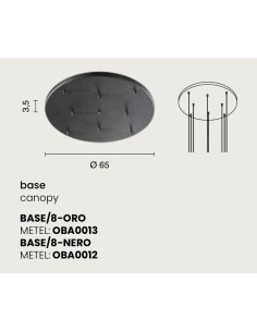 BASE 8 FORI TONDA ORO 2