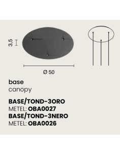BASE 3 FORI TONDA ORO 2