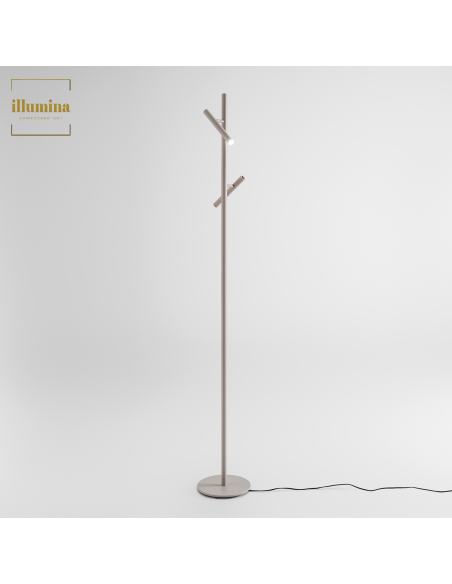 LAMPADA DA TERRA GEAGPIT40T LED TORTORA