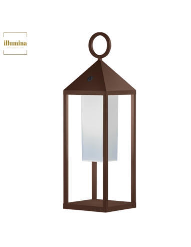 LAMPADA DA TAVOLO JASPER RUGGINE PICCOLA