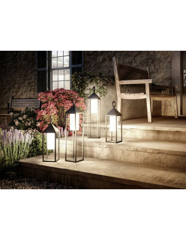 LAMPADA DA TAVOLO JASPER RUGGINE PICCOLA