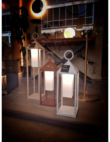 LAMPADA DA TAVOLO JASPER RUGGINE PICCOLA