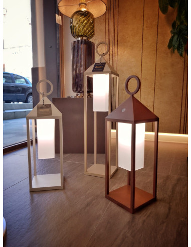 LAMPADA DA TAVOLO JASPER RUGGINE PICCOLA