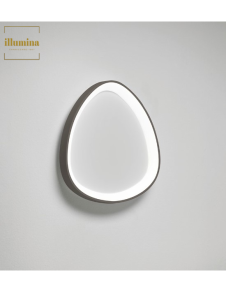 PLAFONIERA LIFERING-P 42 BRONZO 38W