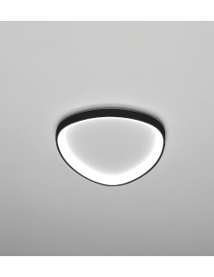 PLAFONIERA LIFERING-P 42 NERO 38W 2